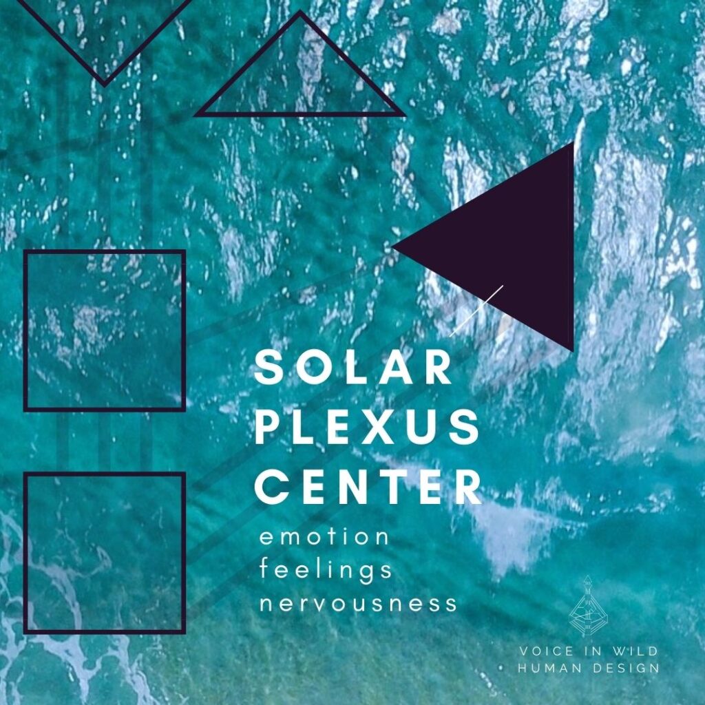 solar plexus center